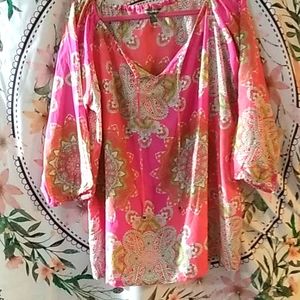 TOMMY BAHAMA COTTON/SILK TOP